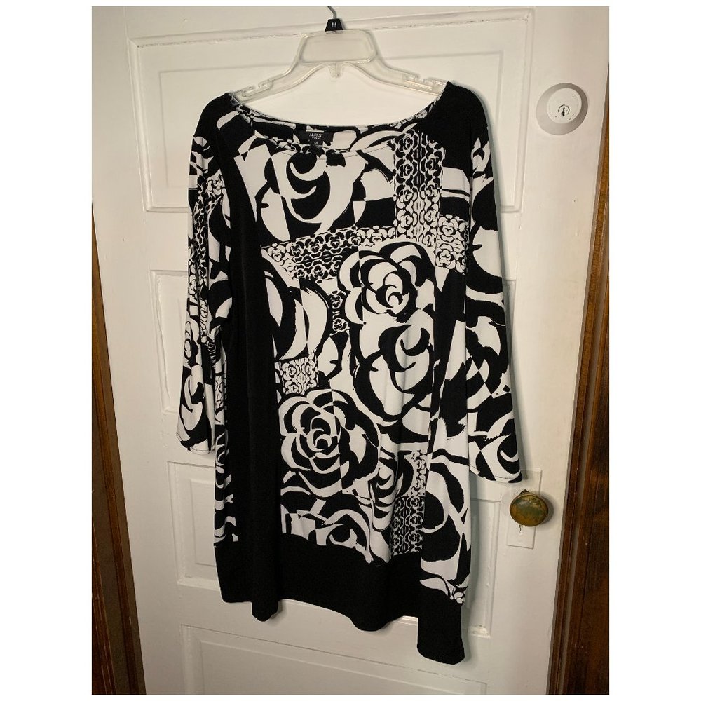 Black & White Alfani Dress